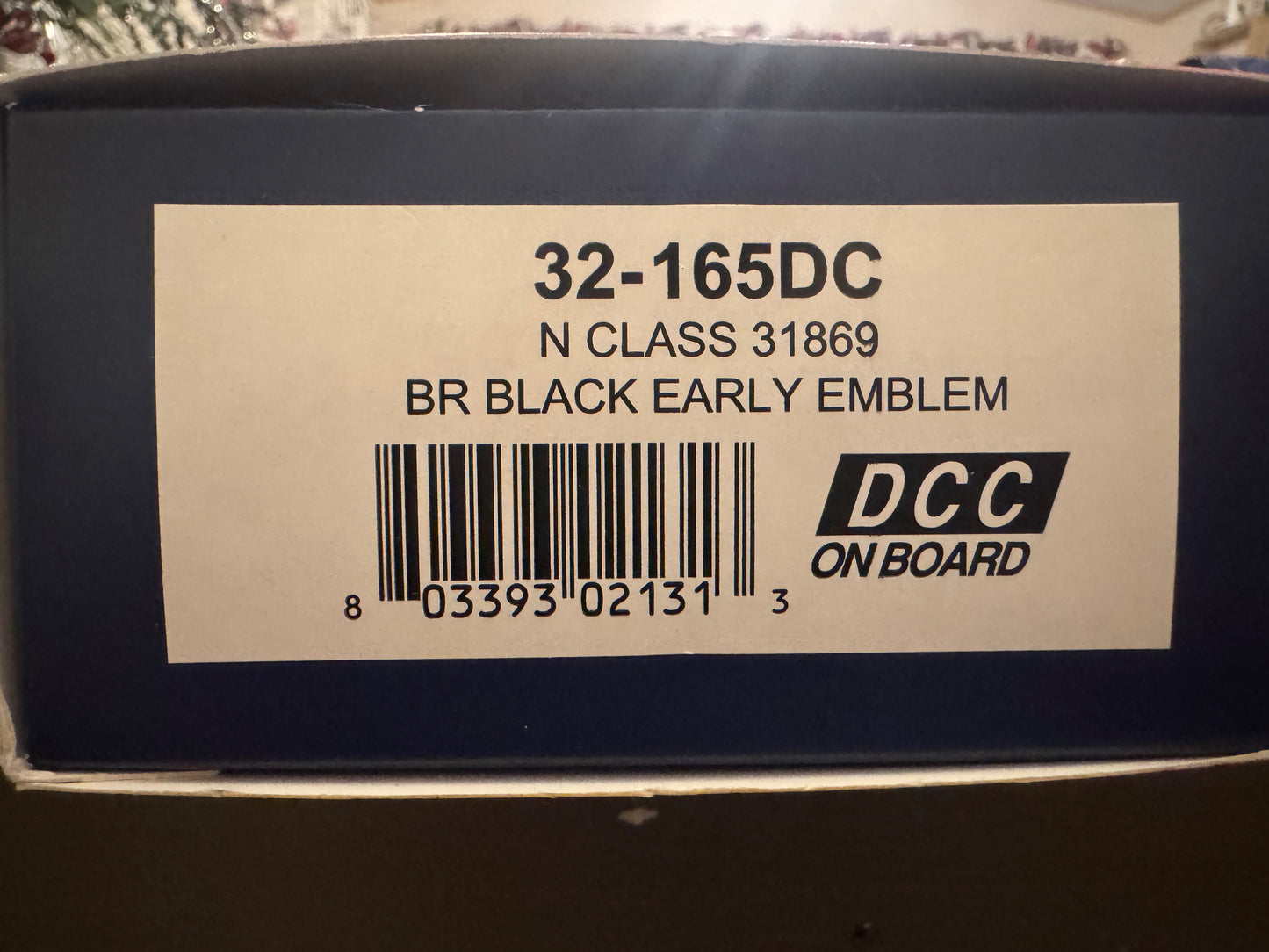Bachmann 32-165DC (OO) Ex SR, Maunsell N Class ‘Mongolipers’ No.31869 in Weathered British Railways Lined Black, (Shed Code 75B, Redhill Depot). DCC Fitted 
