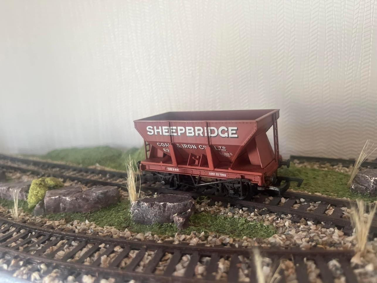 Mainline (Bachmann) ‘Sheepbridge Coal & Iron Company’, Hopper wagon.