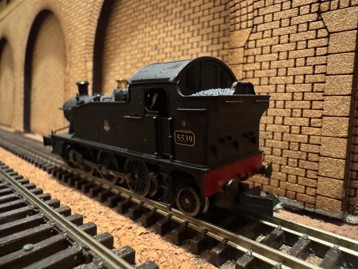 Dapol ND048d (OO) EX GWR 55xx ‘Small Prairie’ No.5539 in British Railways Unlined BR Black 