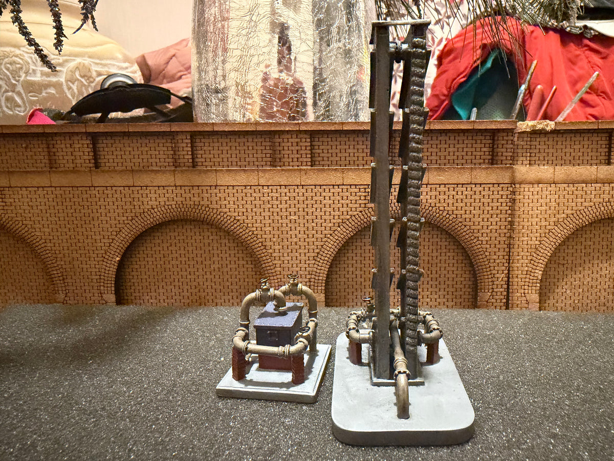 Hornby Skaledale R8740 (OO) Gas Works Condenser Tower & Washer 