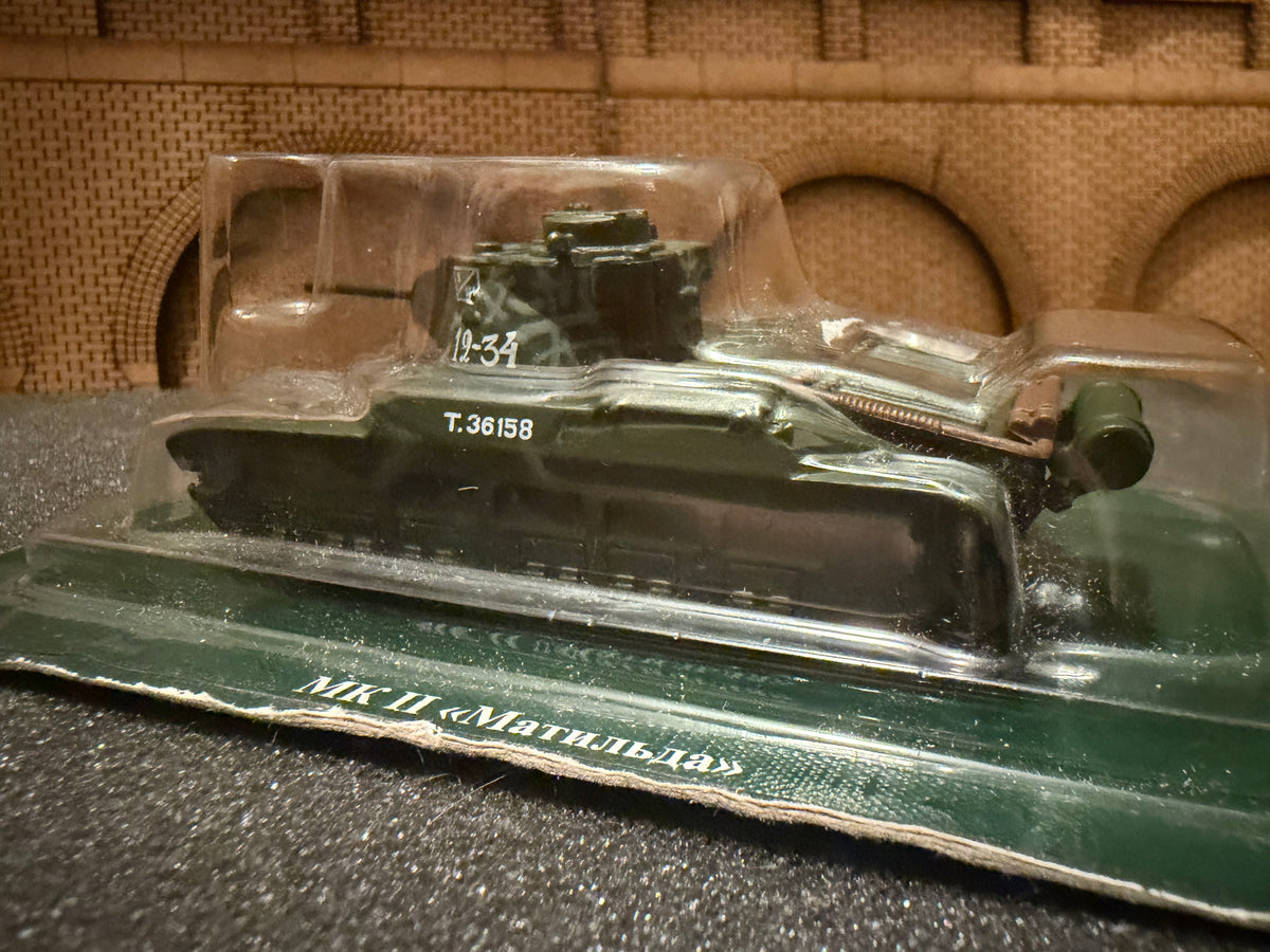 Eaglemoss (1:72) Ex British Army, Infantry Tank Mark II "Matilda II" in Soviet Army Markings. Hull Number T.36158 