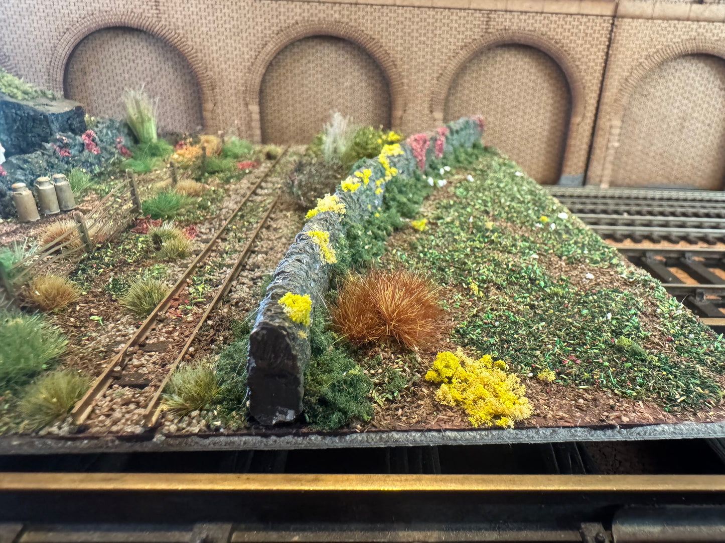 Colin Lipscomb 001 (OO9) Rural Life, Narrow Gauge Railway Diorama 