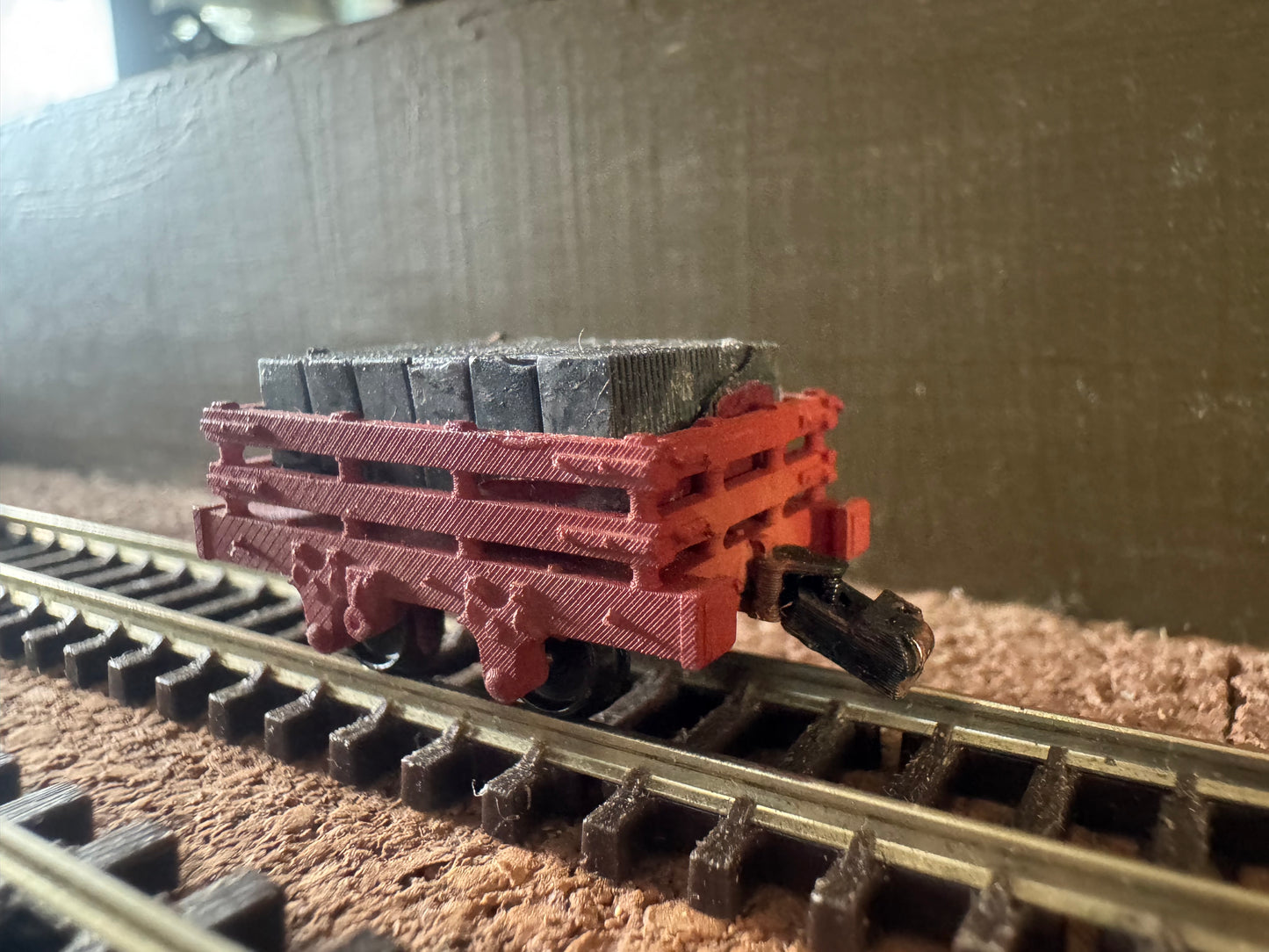 Mini Builds (OO9) Talyllyn Railway Two Bar Loaded 2T Slate Wagons. (Temporally out of stock)