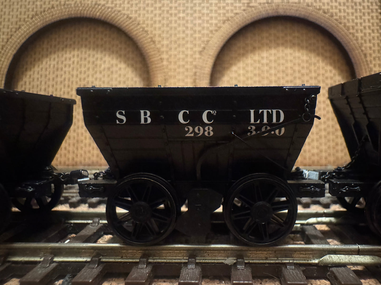 Accurascale ACC2802C (OO) Ex NER ‘Chaldron’ Wagons in Seaton Burn Coal Company Livery. Triple Pack 