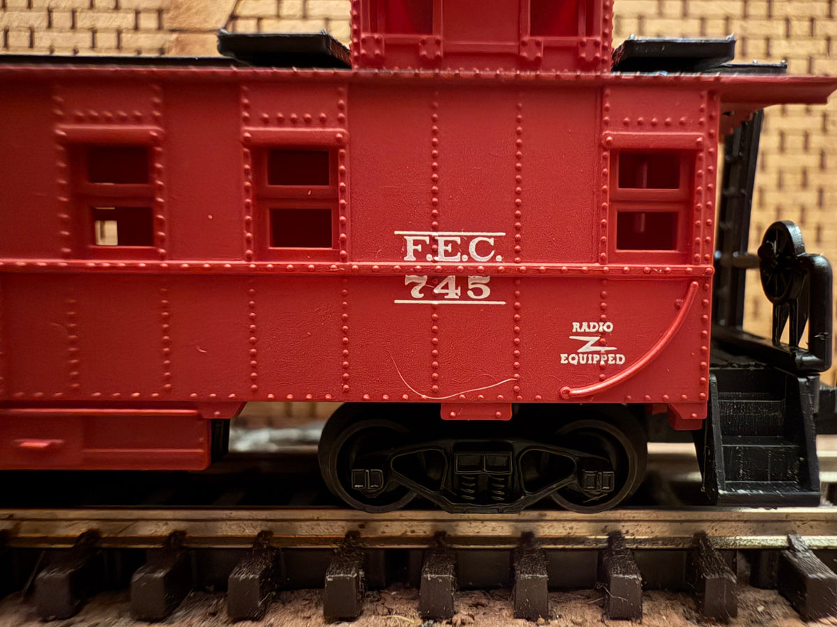 Life-Like Trains 7720 (N Scale) Florida East Coast Railroad Caboose No.745 
