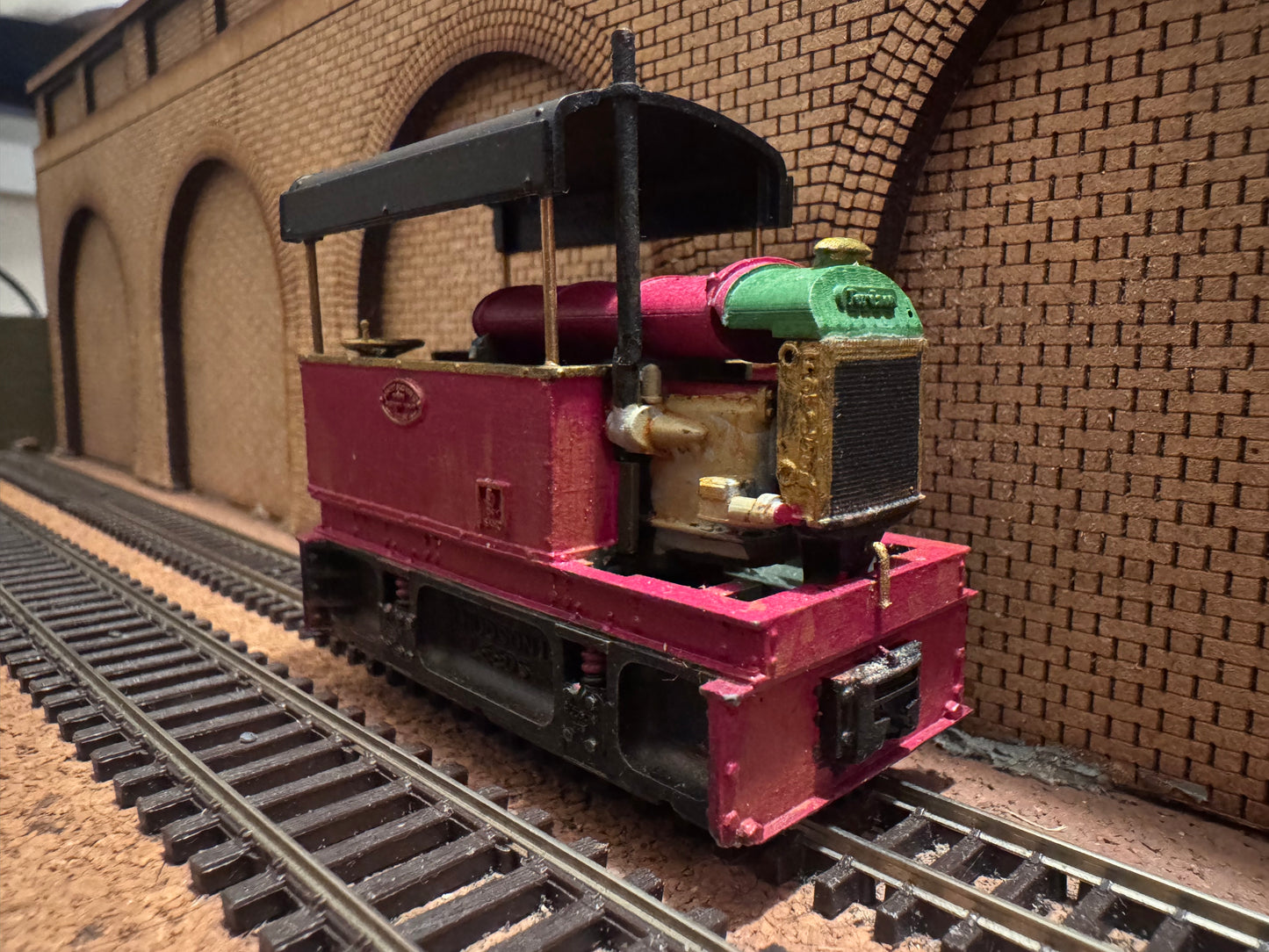 Kato / FK3D (O9 / 7mm 1:43) R.Hudson / Fordson GO-GO 15 inch Railway Tractor. 
