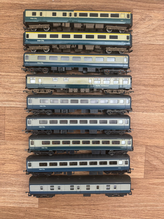 Locomattive Models Bundle (OO) British Rail Intercity mixed Mk1 / MK2 full rake