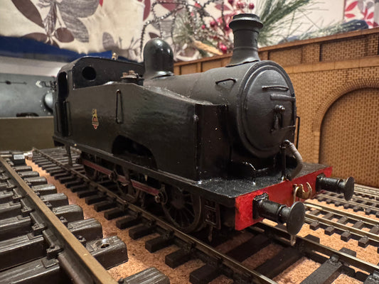 Manufacturer Unknown (O Gauge) Ex GNR / LNER J50 (No Number) in British Railways Unlined Black. Brass Construction. 