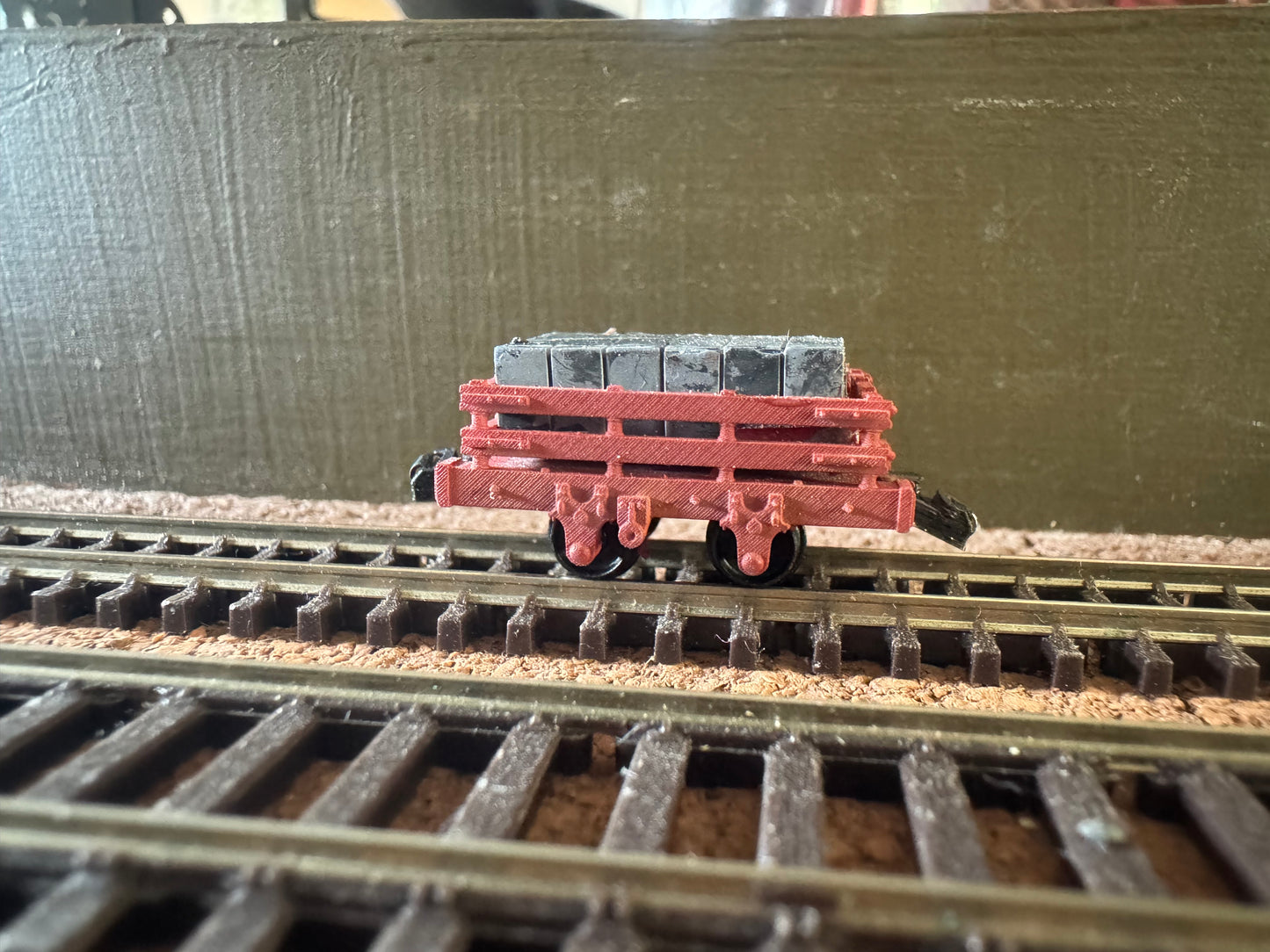 Mini Builds (OO9) Talyllyn Railway Two Bar Loaded 2T Slate Wagons. (Temporally out of stock)