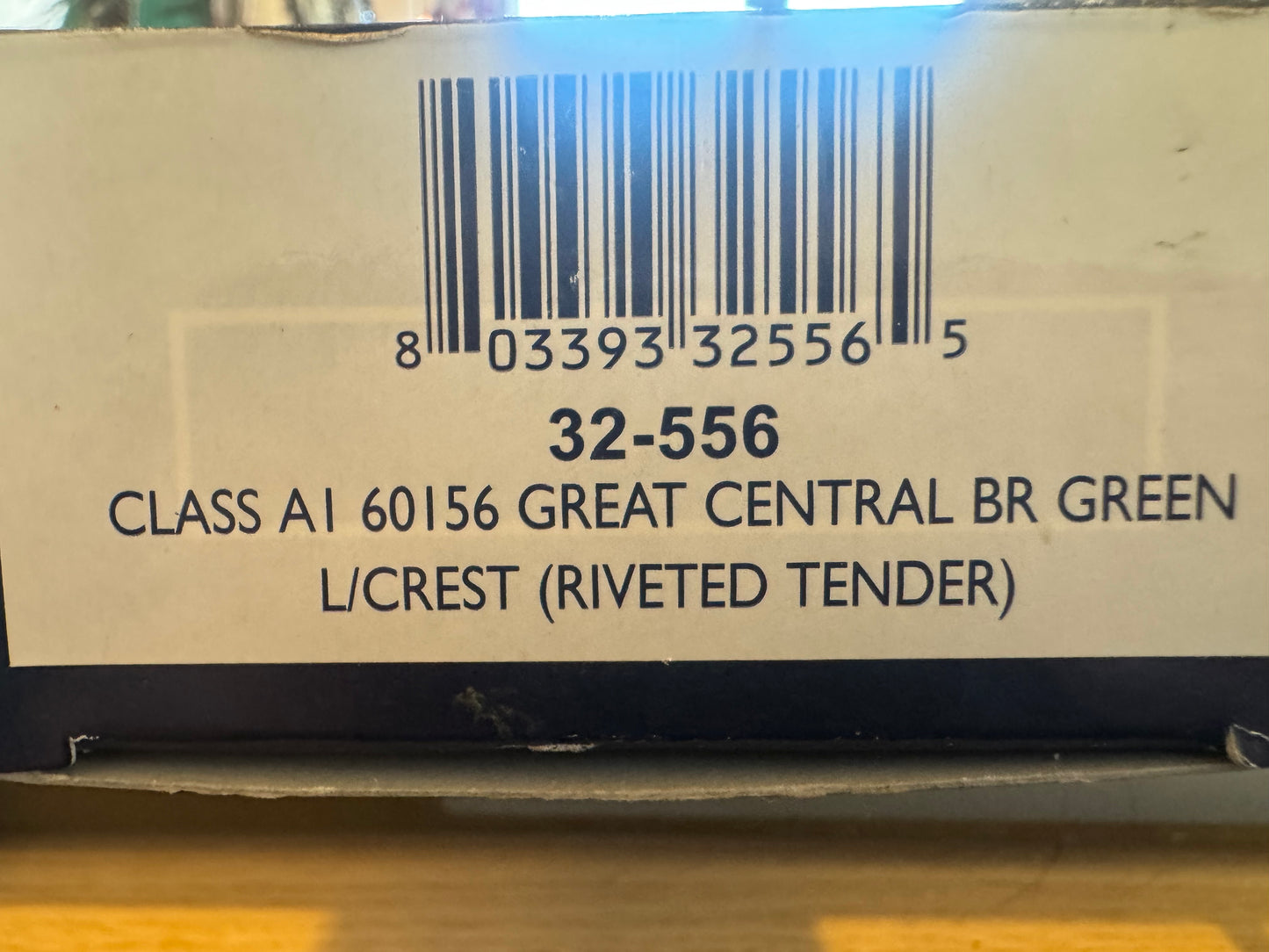 Bachmann 32-556 (OO) British Railways [LNER] ‘Peppercorn’ A1 No.60156 “Great Central” in BR Lined Green with riveted tender. (Shed Code 36A, Doncaster Depot). DCC Fitted 