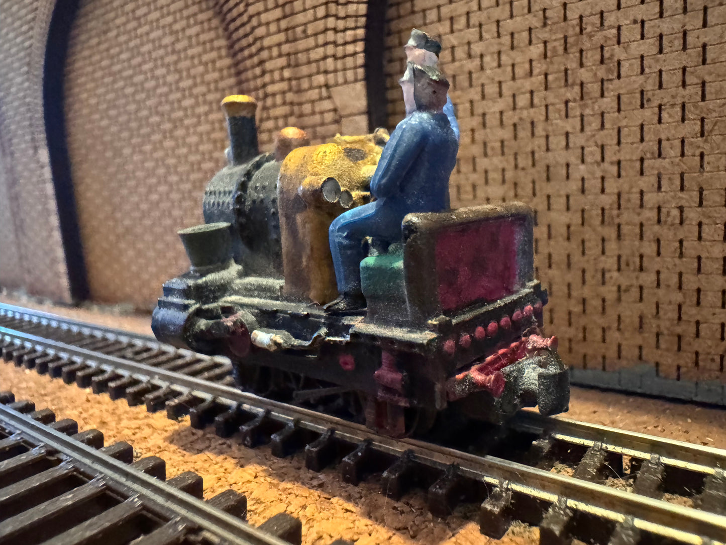 Manufacturer Unknown (OO9) Freelance Climax Style Loco (Dummy Loco) 