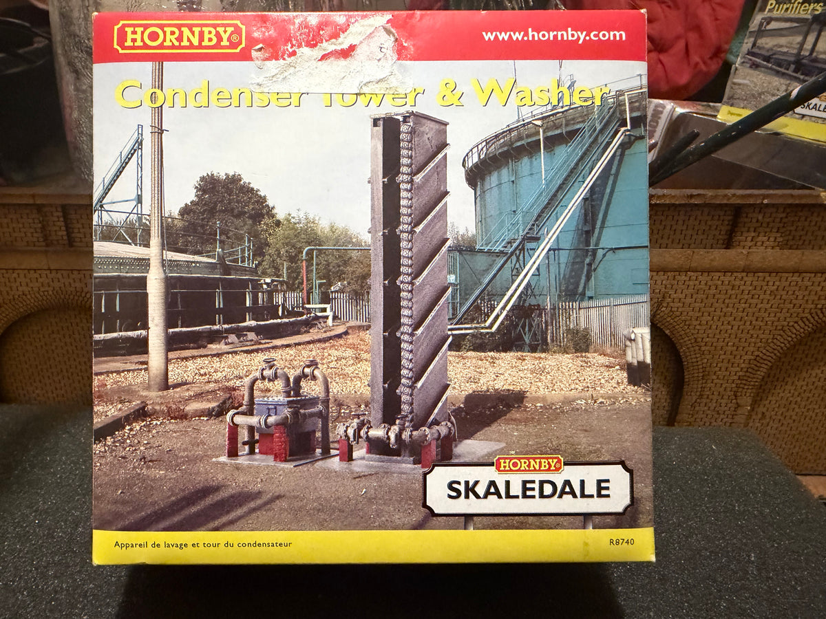 Hornby Skaledale R8740 (OO) Gas Works Condenser Tower & Washer 