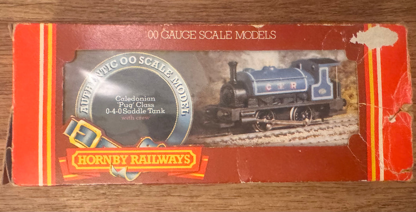 Hornby R.057 (OO) Caledonian Railway 264 Class ‘Pug’ No.270 in CR Lined Blue.