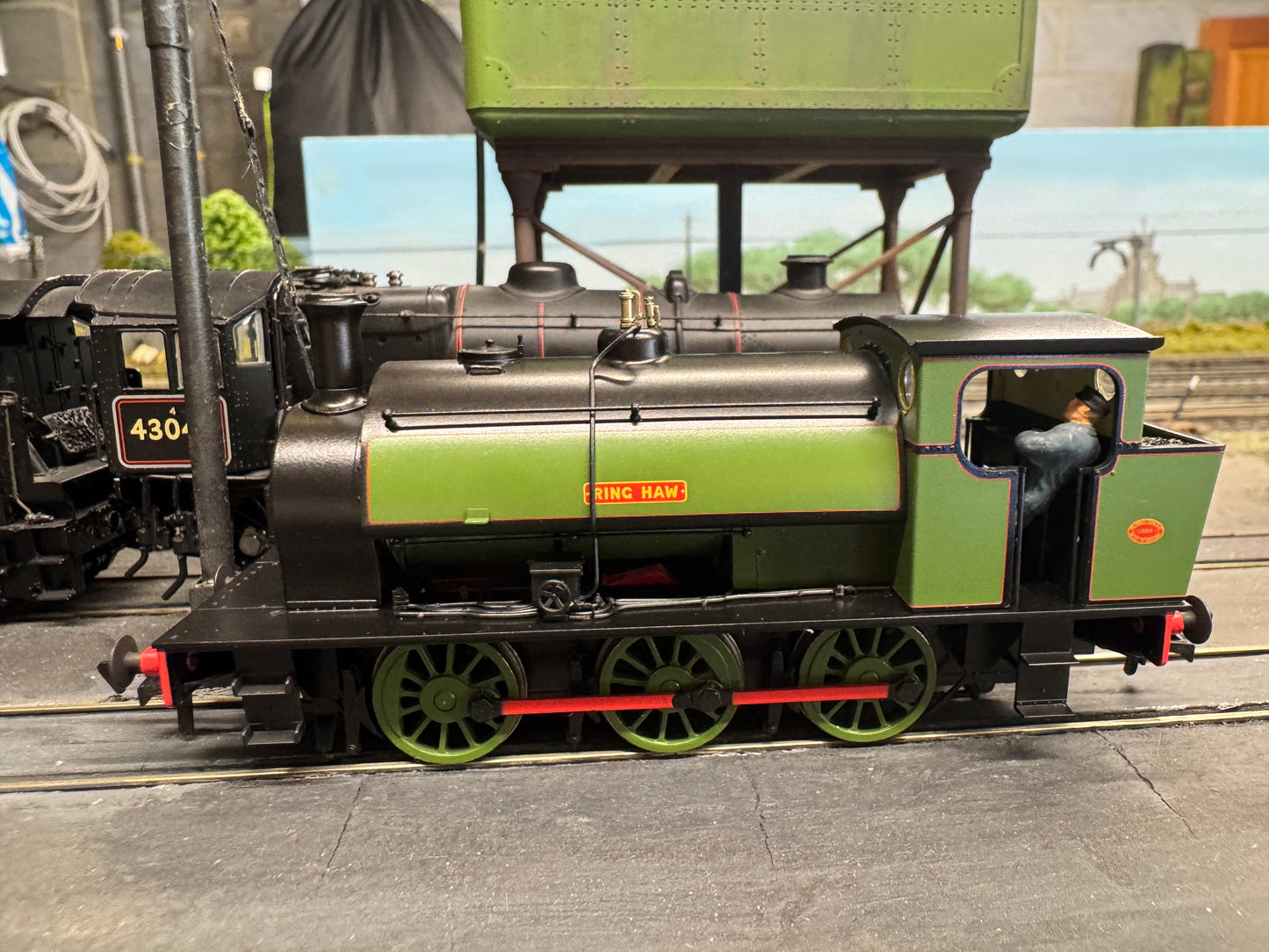 Rapido 903008 (OO) Hunslet 16 Inch No.1982 “Ring haw” in Nassington Quarry Green & Black. DCC Ready. 