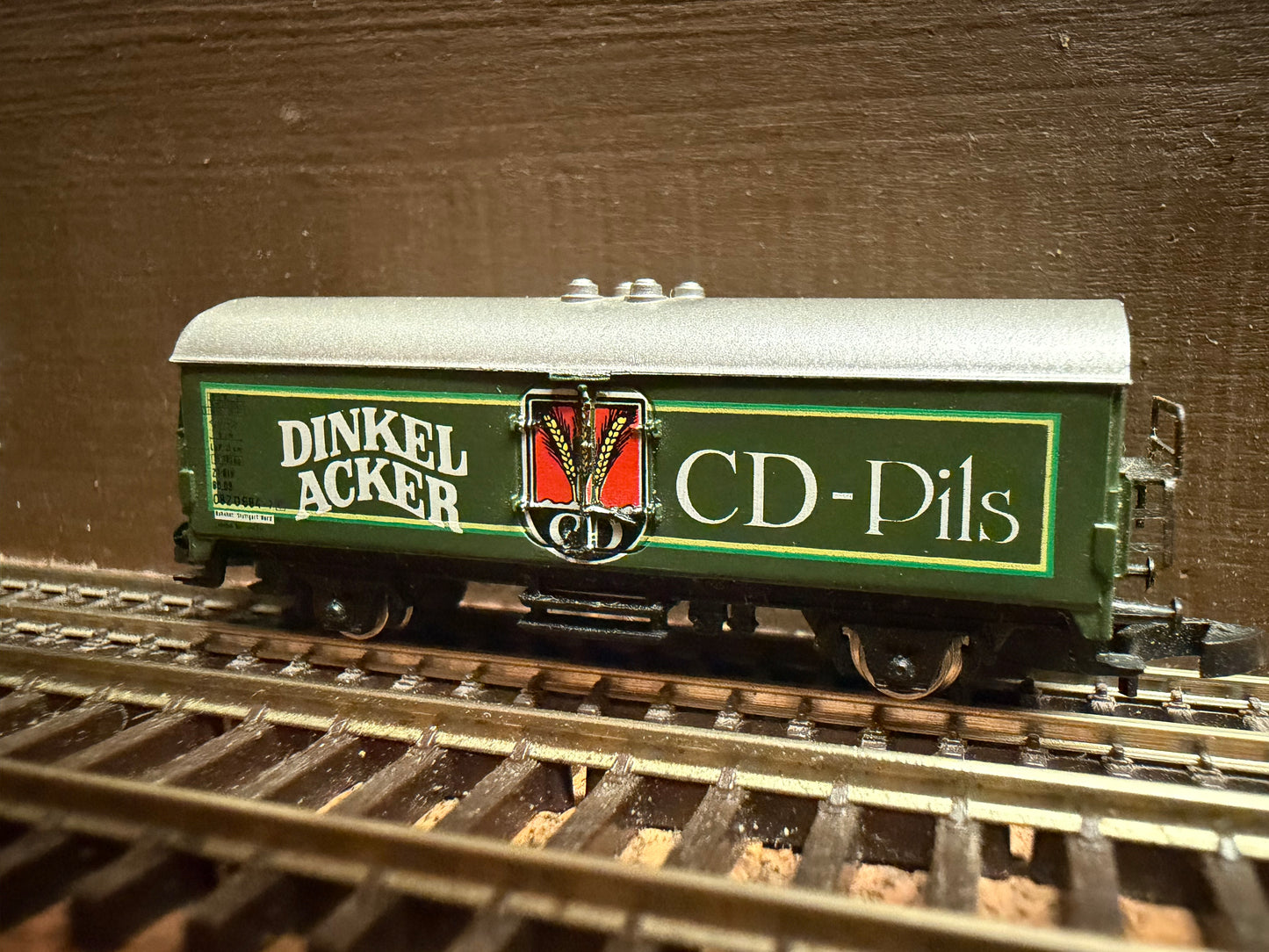 Marklin 4436 (Z) DB, Dinkel Acker CD-Pils, Beer Wagon 