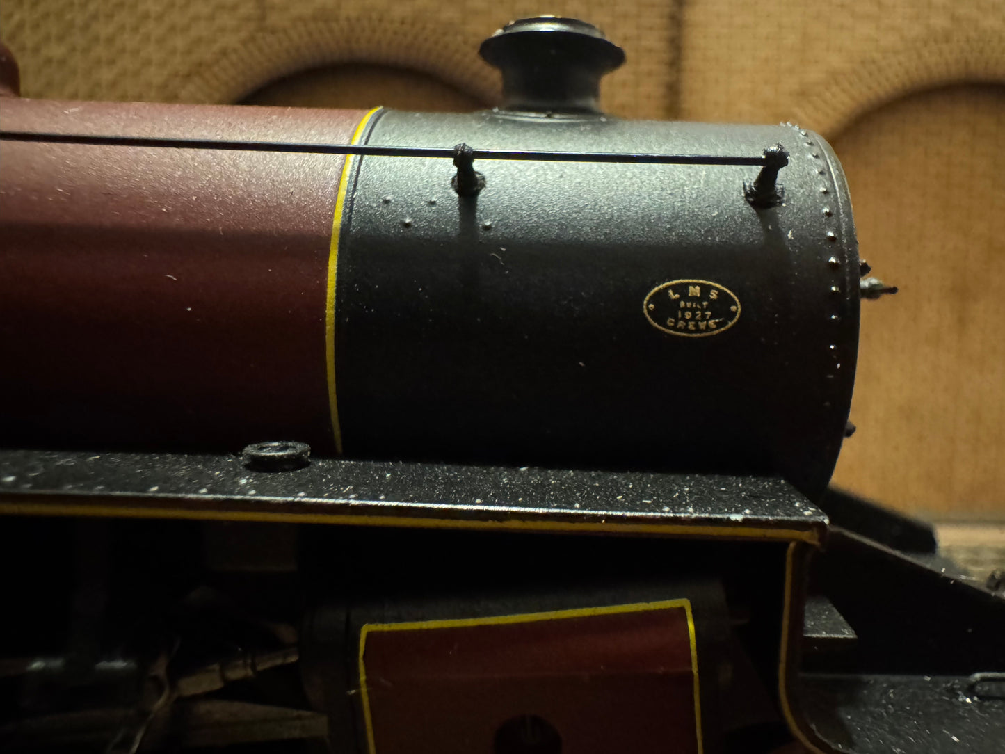 Bachmann 32-175 (OO) London Midland & Scottish Railway, ‘Hughes’ 5P 4F ‘Crab’ No.13098 in LMS Crimson Lake.