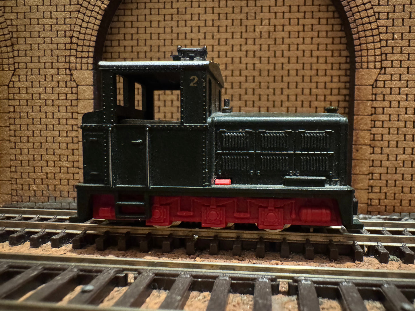 Roco 4150 (HOe) Light Railway Diesel No.2 in Green
