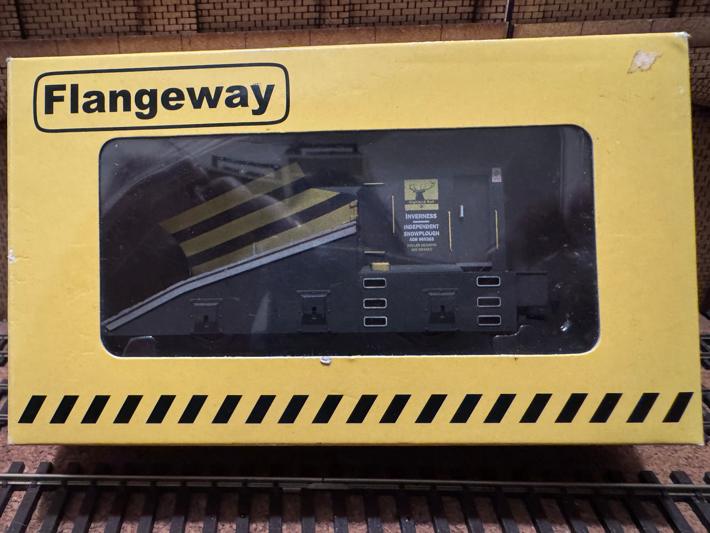 Flangway (OO) British Rail, Independent Snowplough No.ADB965203 in lightly weathered
BR Highland Rail Livery