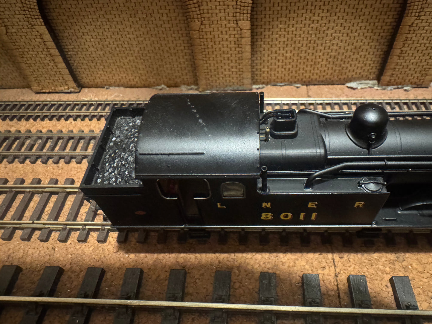 Oxford Rail OR76N7002 (OO) Ex GER N7 No.8011 in Pre 1936 LNER Unlined Black with Condensing Gear. DCC Ready 