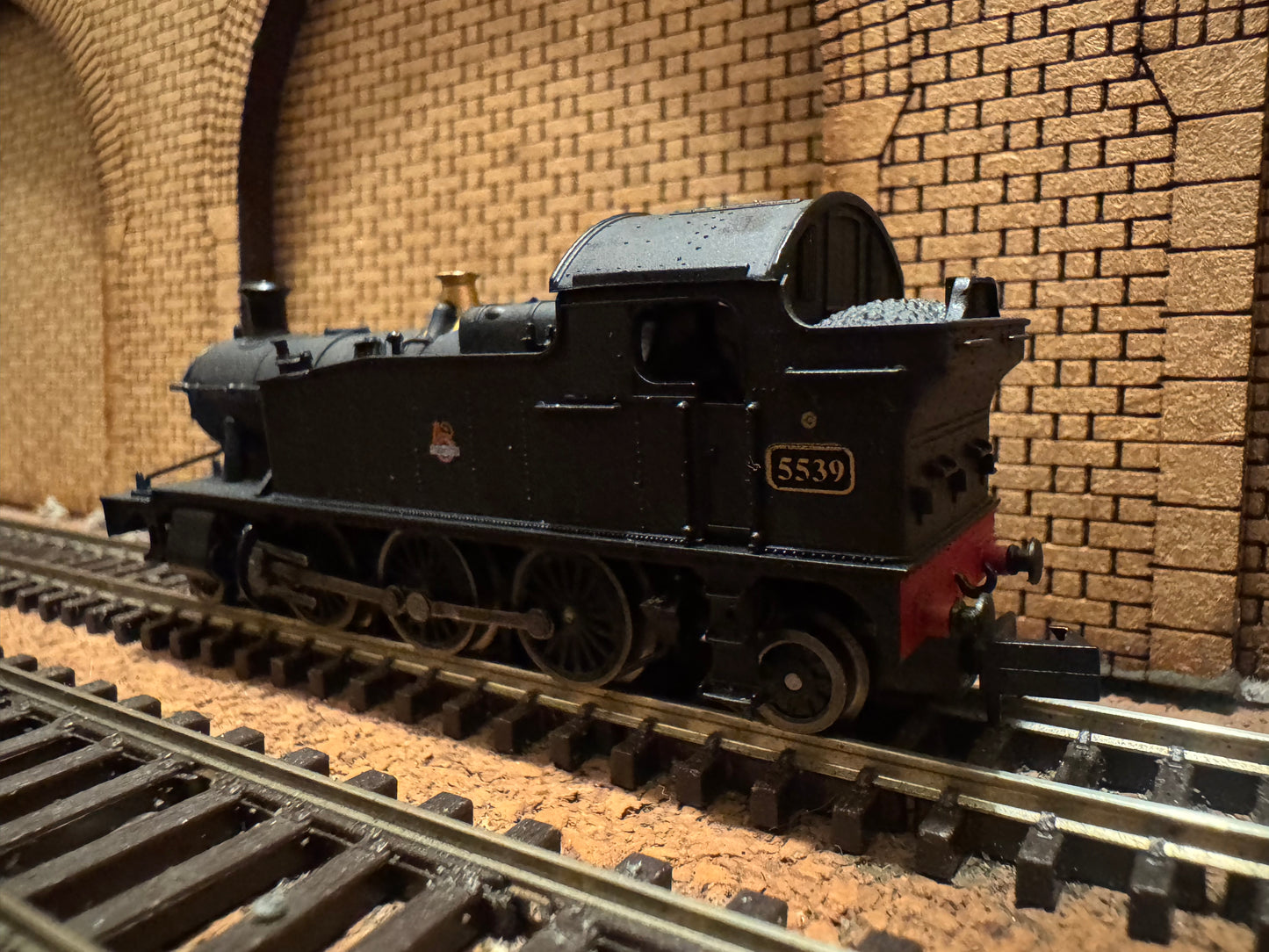 Dapol ND048d (OO) EX GWR 55xx ‘Small Prairie’ No.5539 in British Railways Unlined BR Black 
