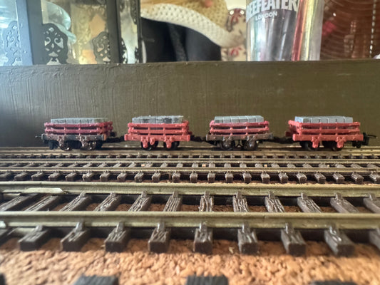 Mini Builds (OO9) Talyllyn Railway Two Bar Loaded 2T Slate Wagons. (Temporally out of stock)