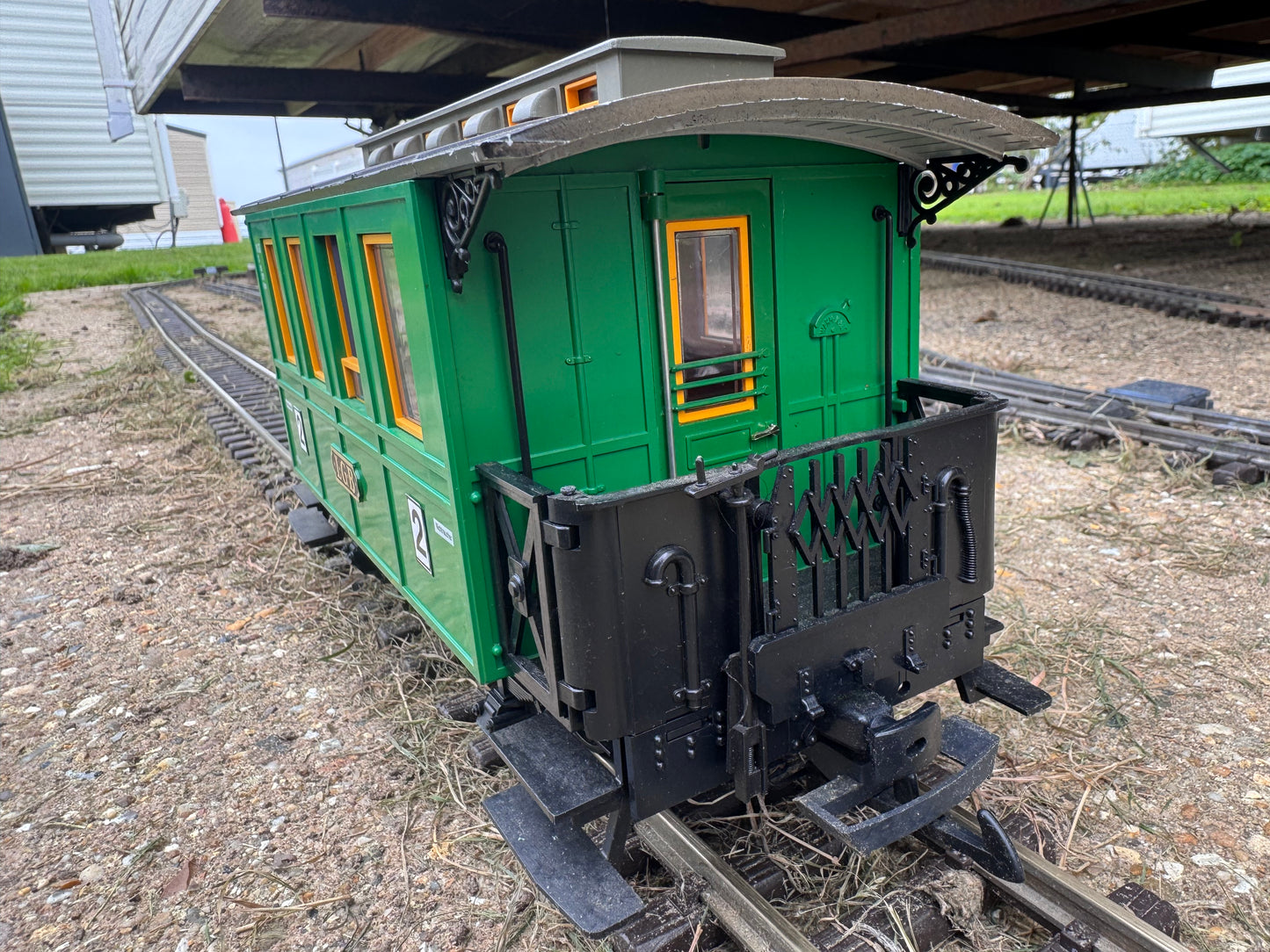 LGB 3010 (G Scale) Zillertal Bahn style 2nd Class Coach in LGB Green 