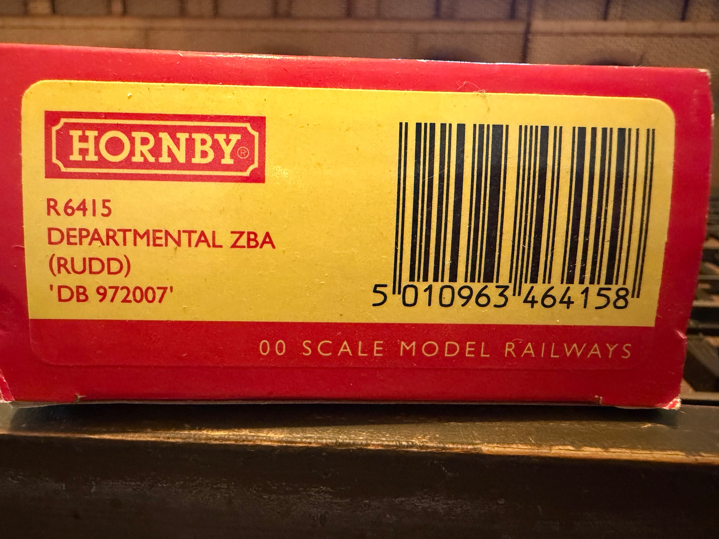 Hornby R6415 (OO) British Rail ZBA 21T (RUDD) No.DB972007 in BR ‘Dutch’ Livery. 