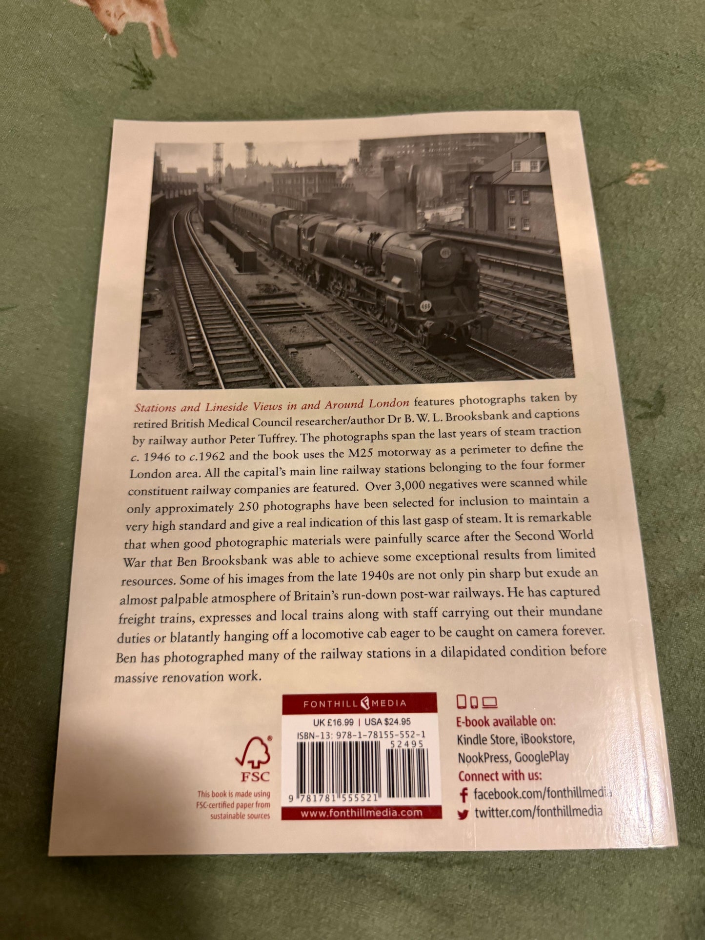 Stations and Lineside Views In and Around London by Brooksbank & Tuffrey 