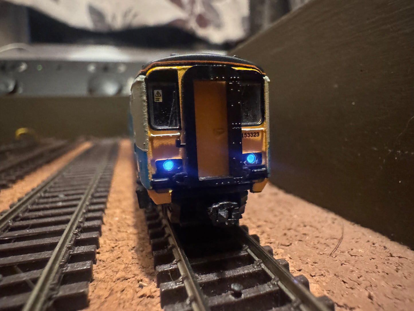 Dapol 2D-020-004D (N Gauge) Ex BR Class 153 Sprinter No.153323 in Arriva Trains Wales livery. DCC ready. 