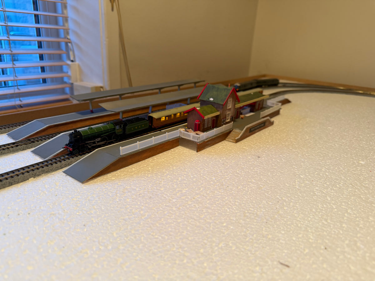 Kato N Gauge Model Railway, Wired for DCC. 