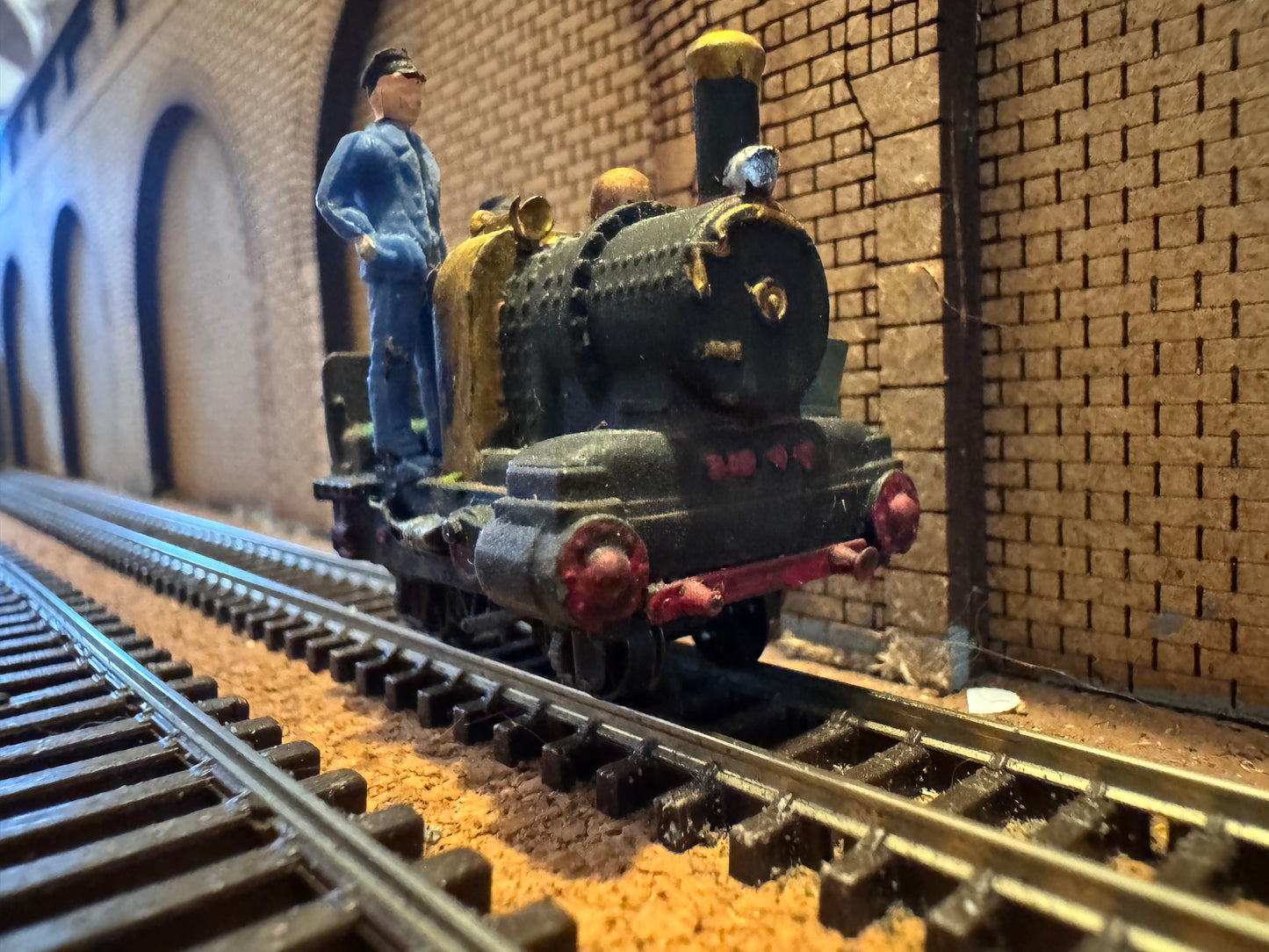 Manufacturer Unknown (OO9) Freelance Climax Style Loco (Dummy Loco) 