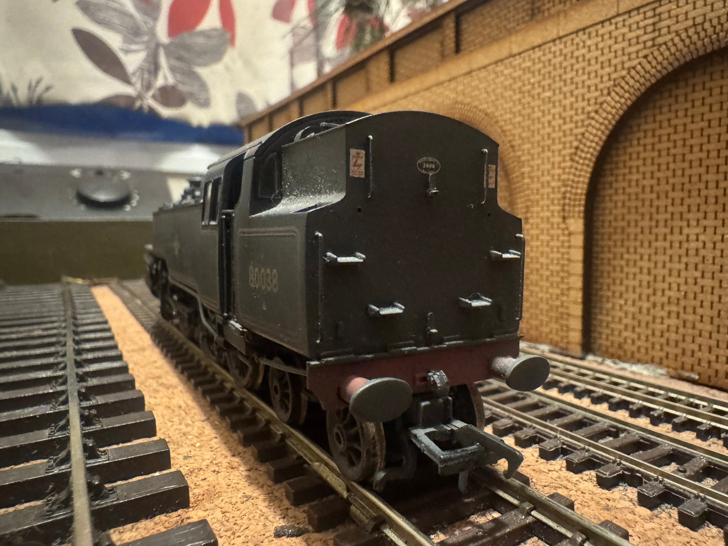 Bachmann 32-354A (OO) British Railways 4MT Tank No.80038 in Heavily Weathered BR Black. (Shed Code, 72C Yeovil Depot)