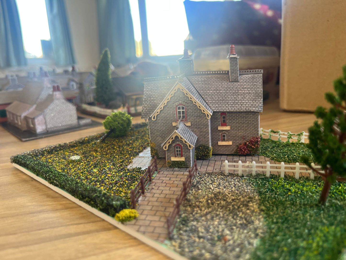 Metcalfe, (N Gauge) Station Masters House diorama.