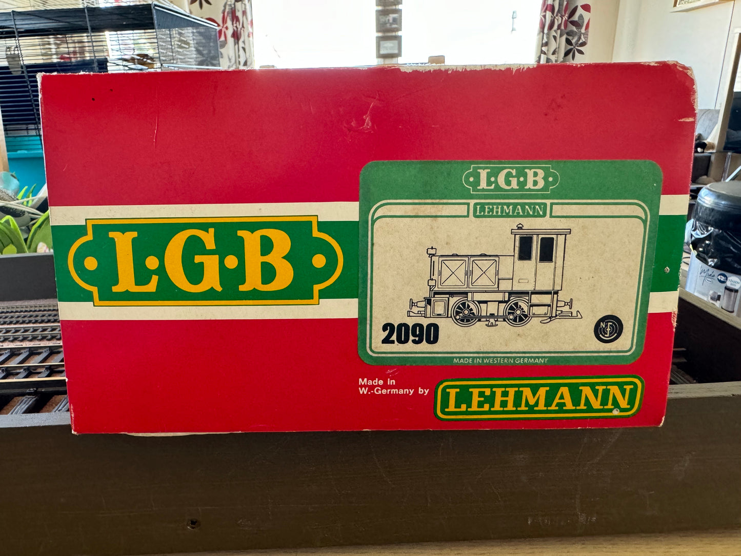LGB (G Scale / 45MM) Henschel 2090, No.D10 in Unbranded Deutsche Bahn Red.