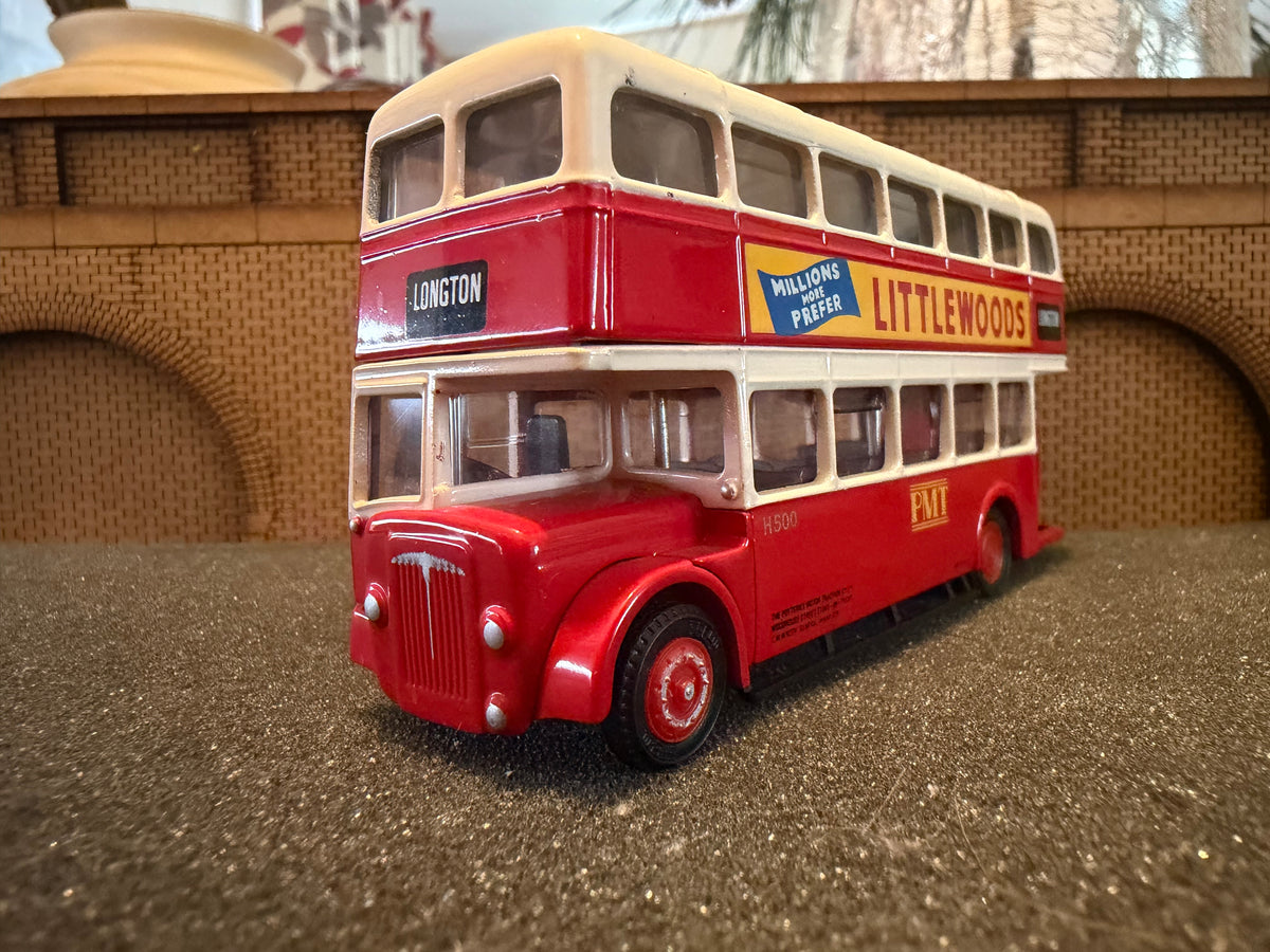 EFE 19802 (1:76/ OO) Daimler CVG6 Double Decker Bus, Fleet Number H500 in Potteries Motor Transport Livery