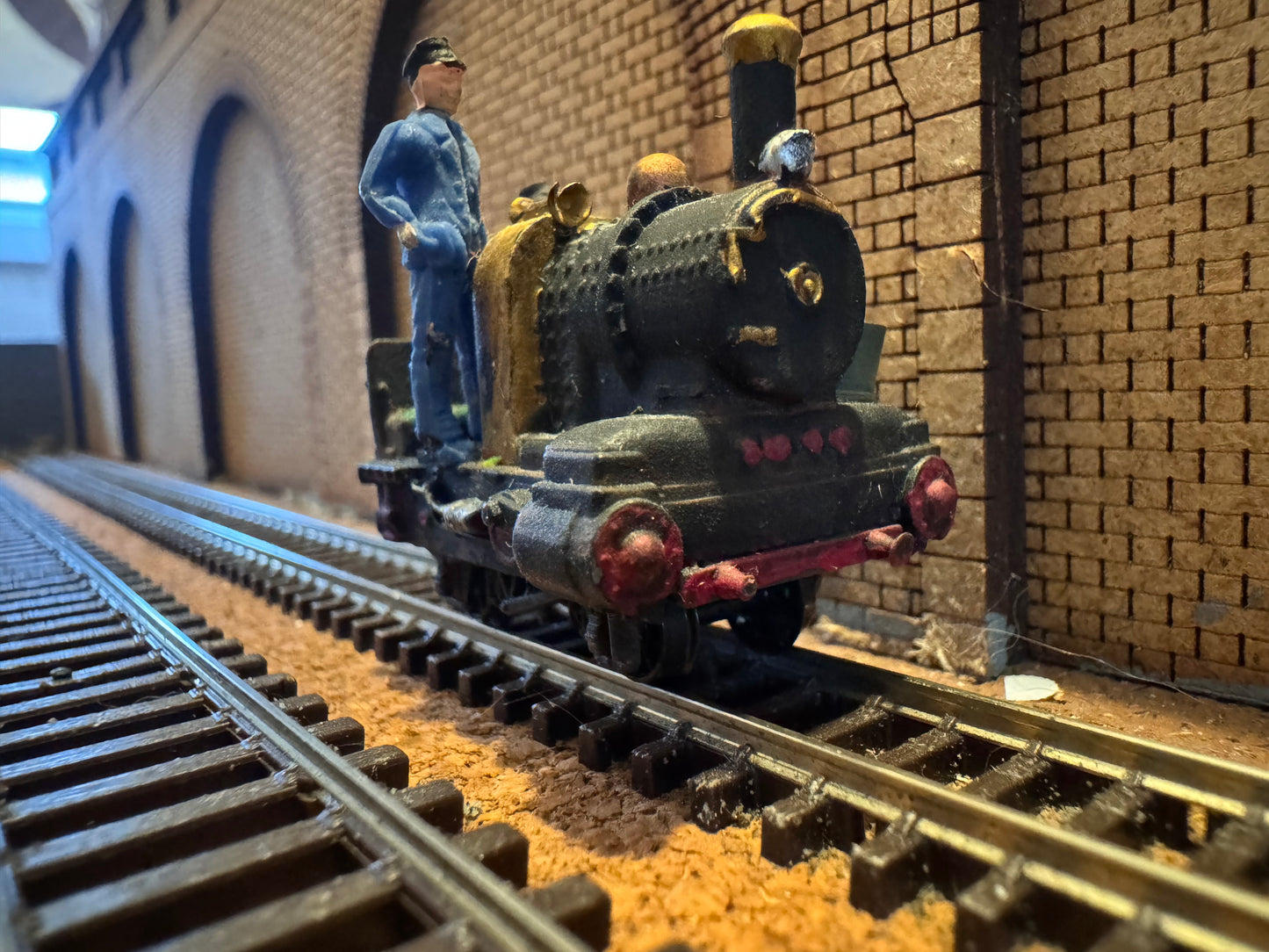 Manufacturer Unknown (OO9) Freelance Climax Style Loco (Dummy Loco) 