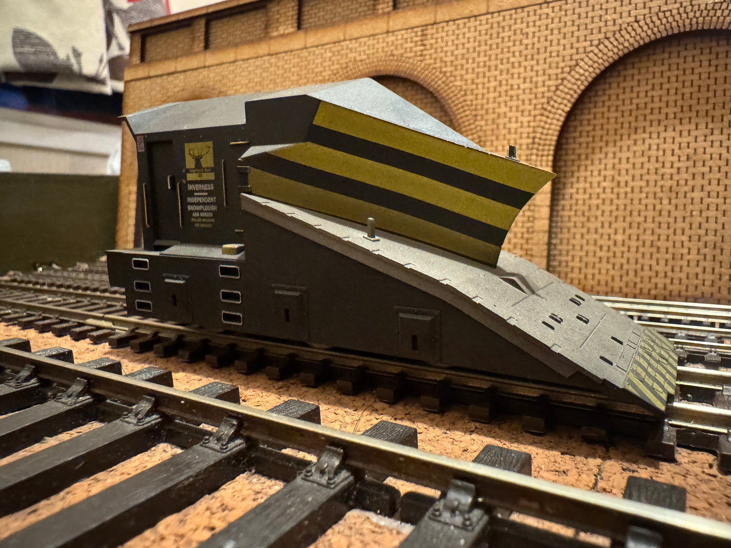 Flangway (OO) British Rail, Independent Snowplough No.ADB965203 in lightly weathered
BR Highland Rail Livery