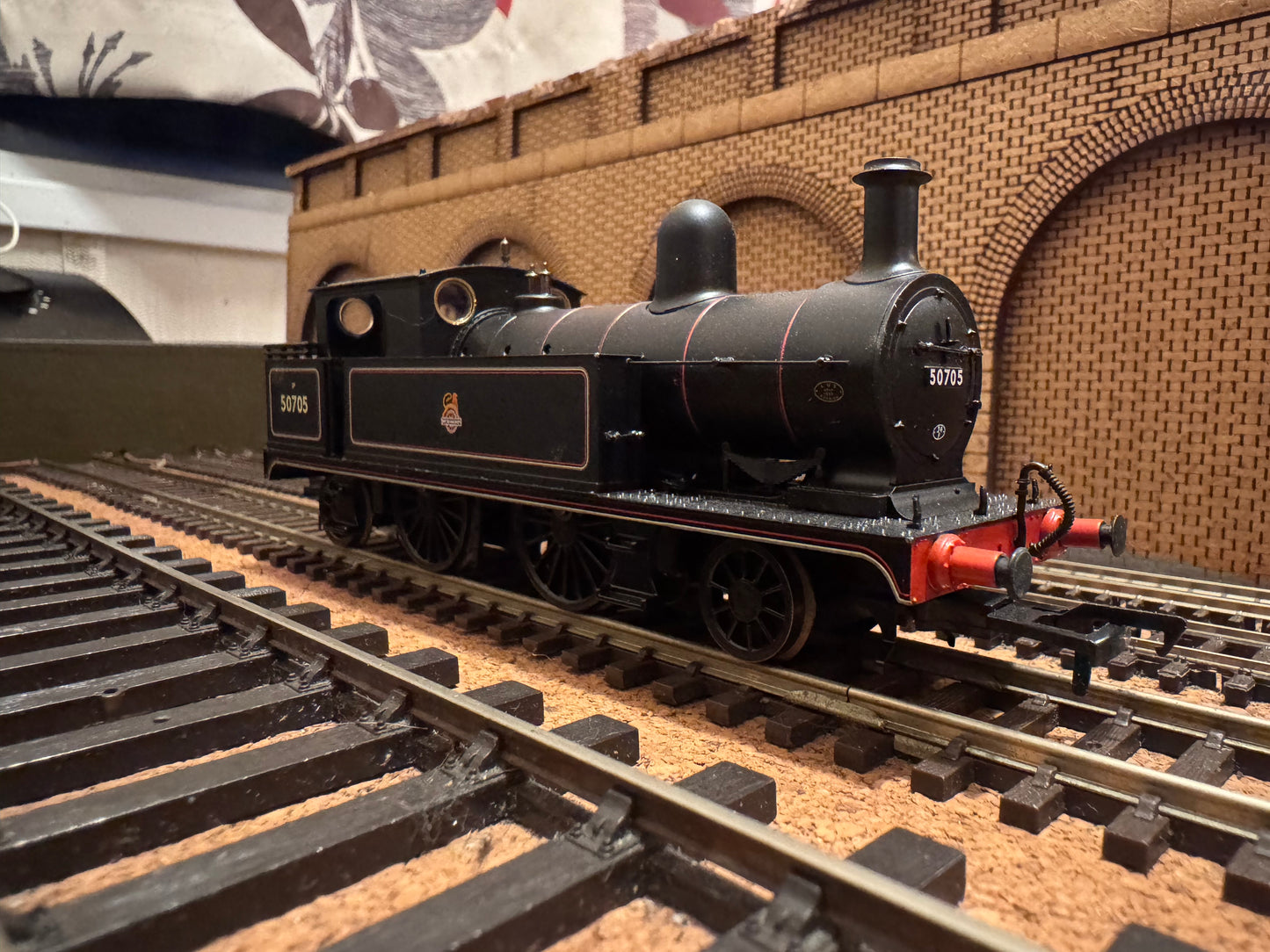 Bachmann 31-169 (OO) Ex L&Y / LMS Class 5 / 2P, 2-4-2 Tank. No.50705 in British Railways Lined Black. (Shed Code 24F, Fleetwood Depot) DCC Ready 