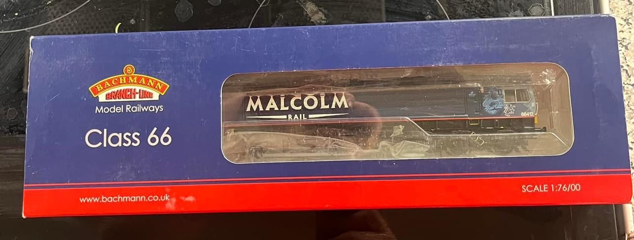 Bachmann, (OO) Malcolm Rail /DRS Class 66, No.66412x