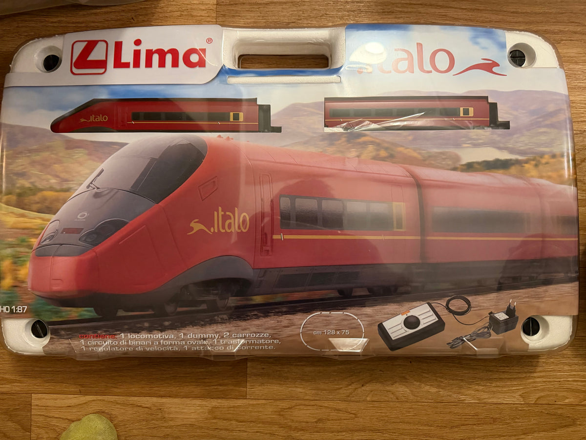 Lima HL1041 (HO) Italo Nuovo Trasporto Viaggiatori Class 575 Starter Set 