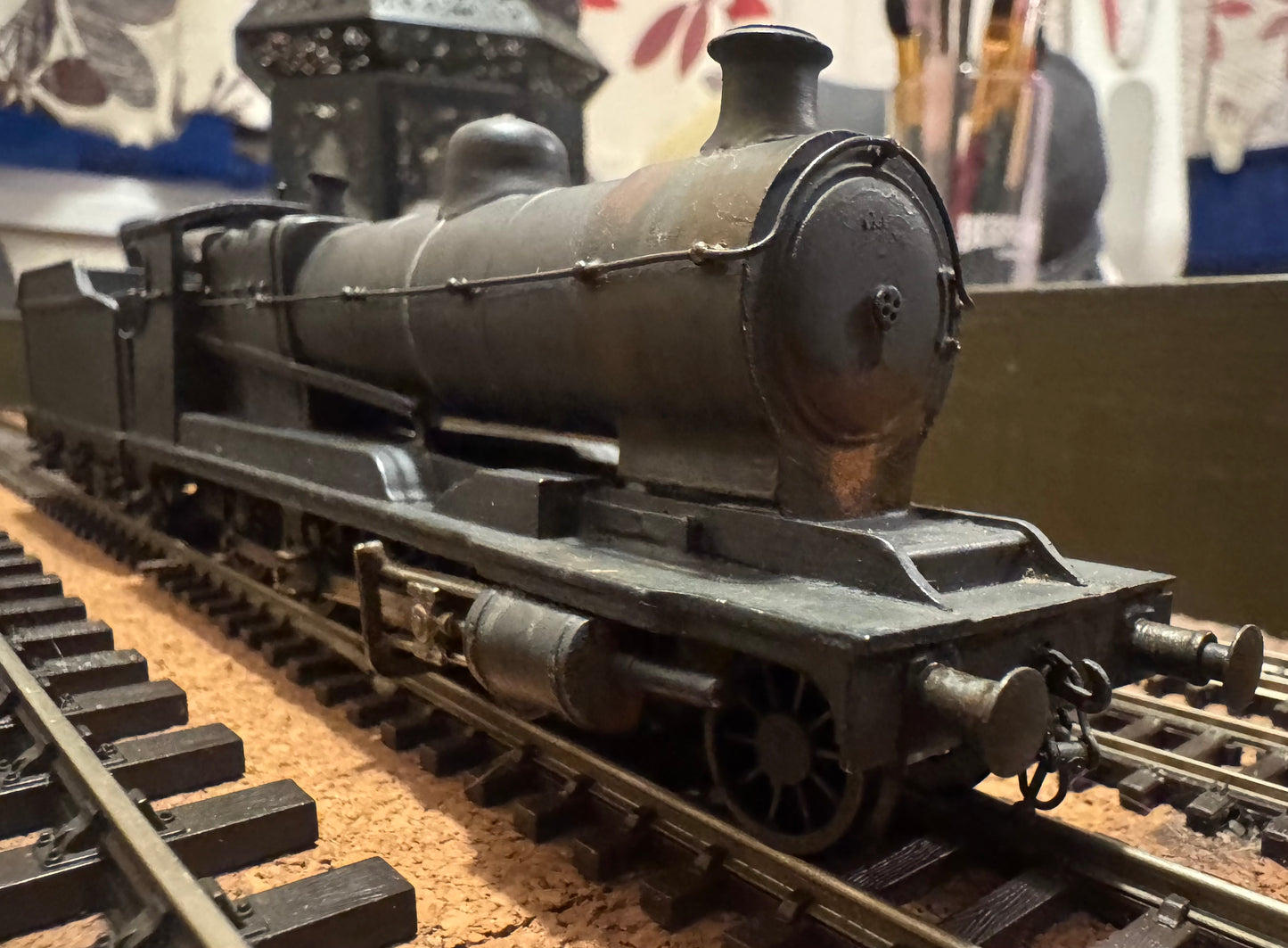 K’s Kit (OO) Ex ROD / GWR 3000 Class, in Heavily Weathered, Unbranded Black. 