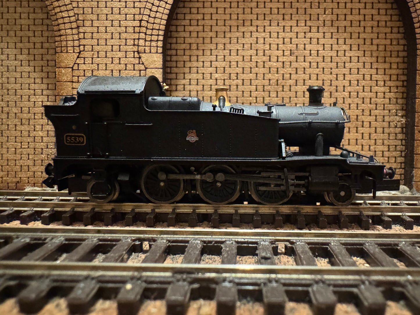 Dapol ND048d (OO) EX GWR 55xx ‘Small Prairie’ No.5539 in British Railways Unlined BR Black 