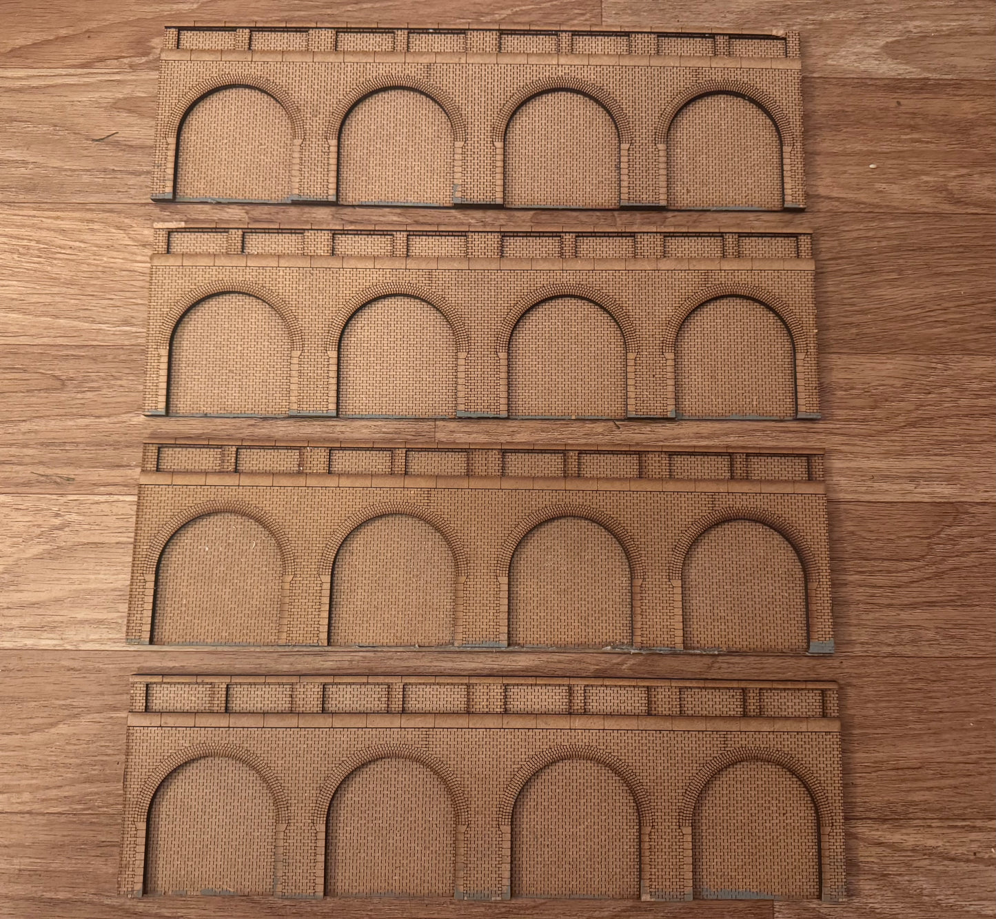 Laser Cut Railway Models (O) Fine Scale Retaining Walls No.2. £16 each