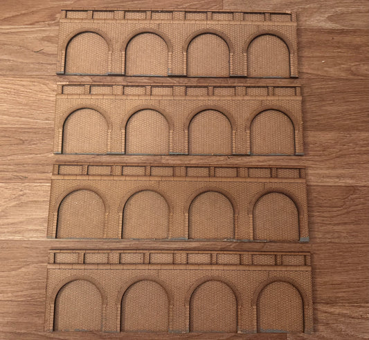 Laser Cut Railway Models (O) Fine Scale Retaining Walls No.2. £16 each