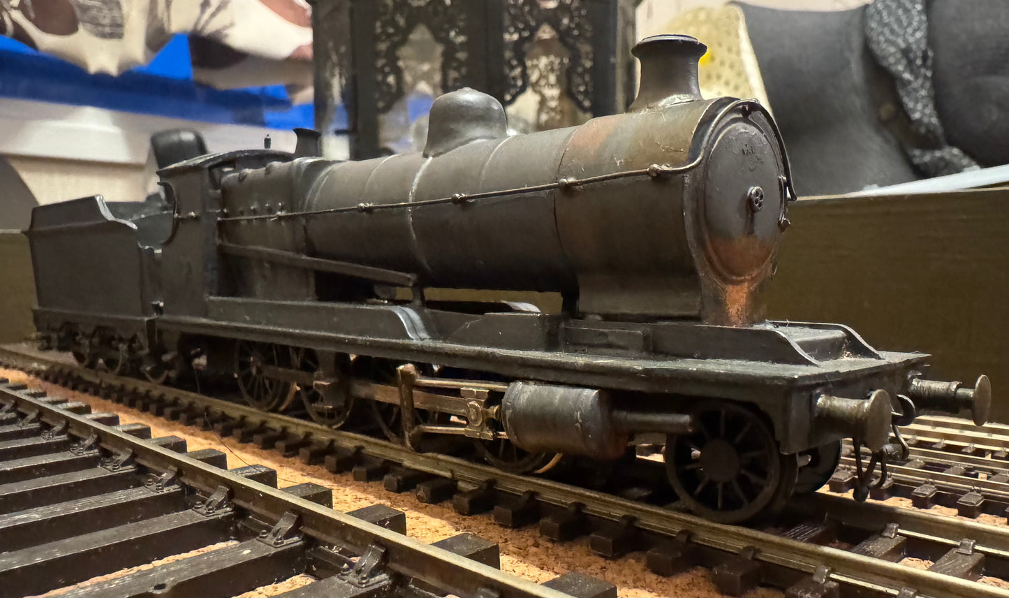 K’s Kit (OO) Ex ROD / GWR 3000 Class, in Heavily Weathered, Unbranded Black. 