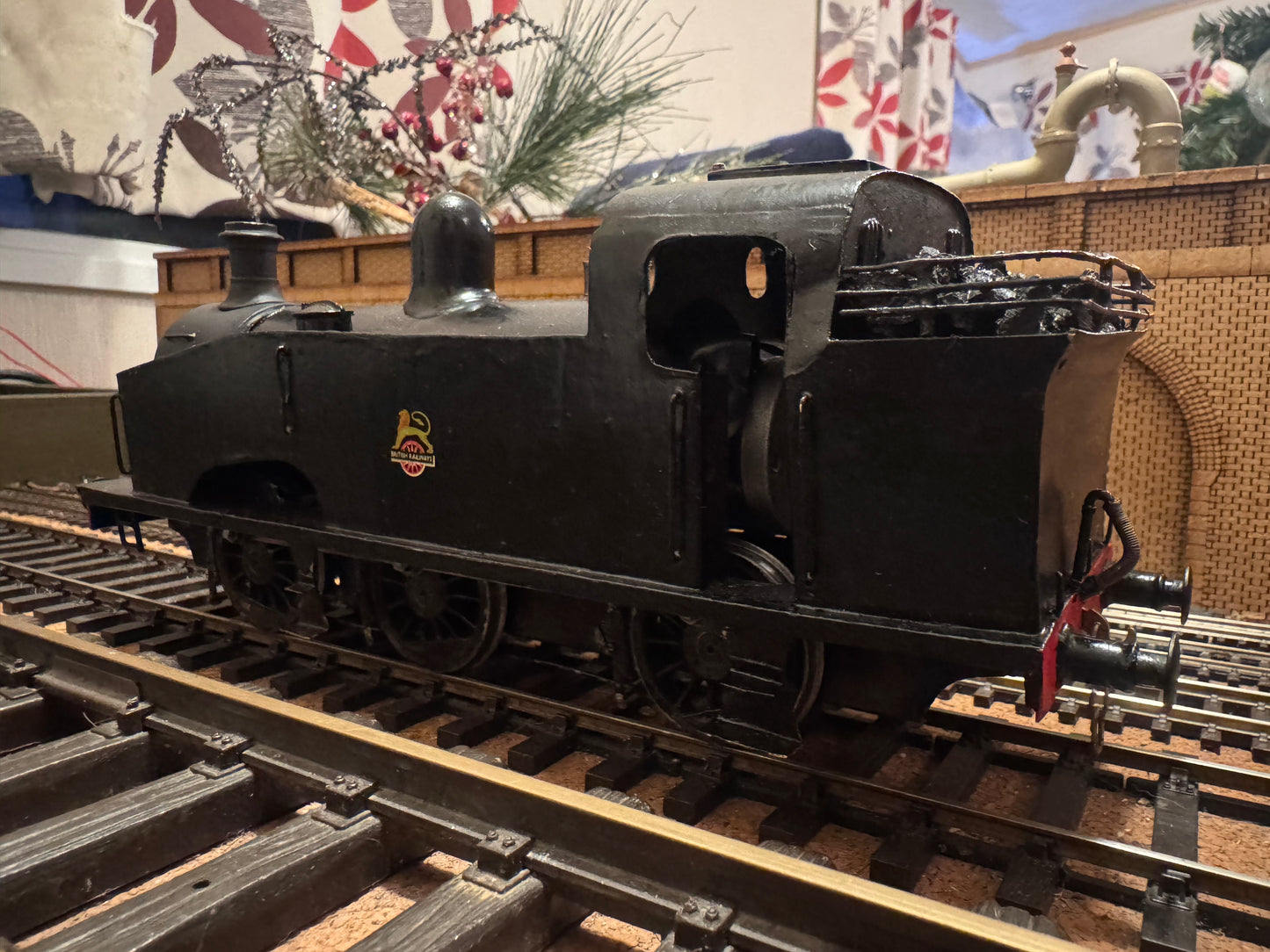 Manufacturer Unknown (O Gauge) Ex GNR / LNER J50 (No Number) in British Railways Unlined Black. Brass Construction. 