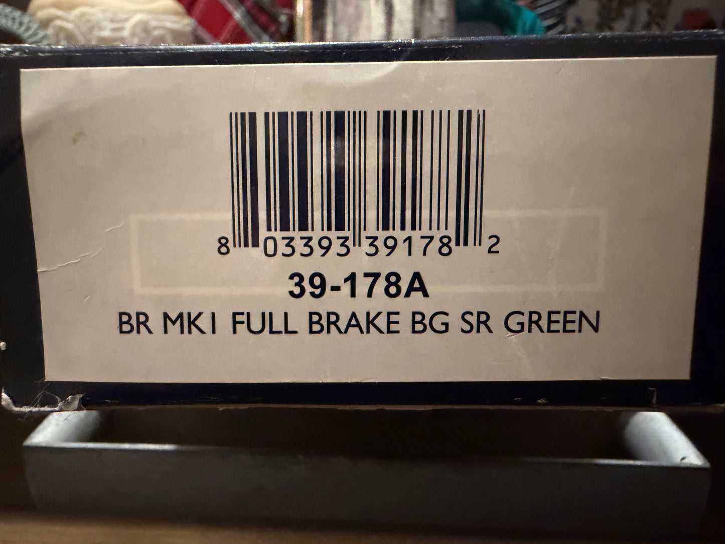 Bachmann 39-178A (OO) British Railways MK1 57ft Baggage Gangwayed Full Brake No.S81292 in BR Southern Region Green 