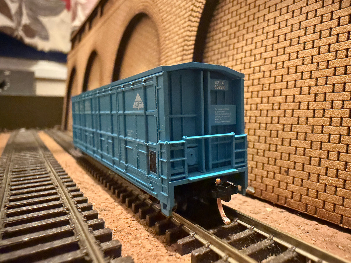 Red Caboose RN-17402-9 (N Scale) Georgia Pacific Railroad, Thrall All Door Box Car No.50233 