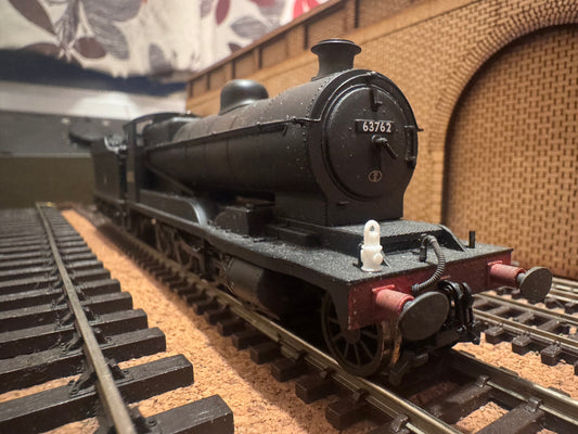 Bachmann 31-004A (OO) Ex GCR / LNER, O4 No.63762 in Weathered British Railways Unlined Black. DCC Ready (Shed Code 38D, Staveley Great Central Depot)