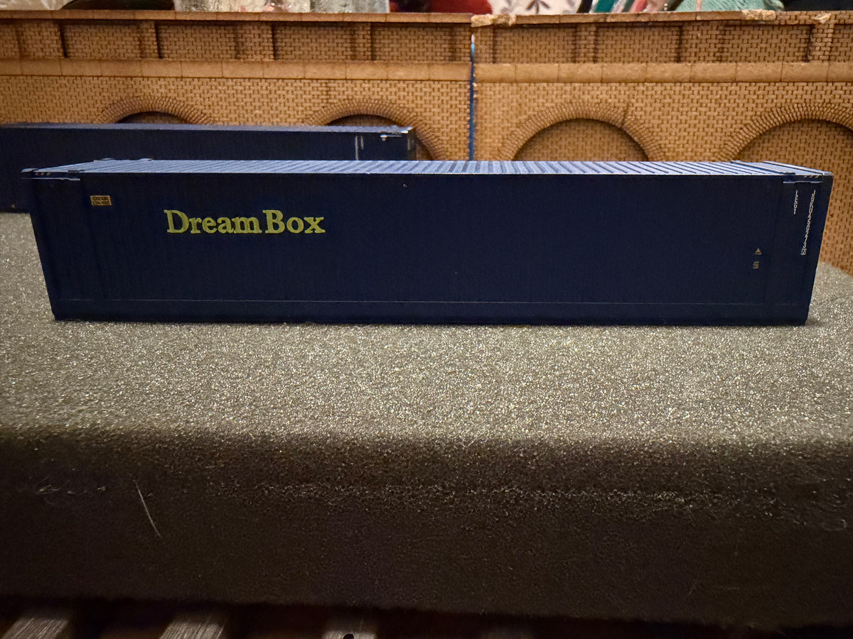 Bachmann 36-102 (OO 1:76) 45ft Shipping Containers in Dream Box Livery. Twin Pack.